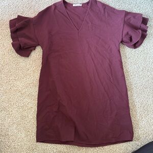 Newbury Kustom Ruffle Sleeve Dress